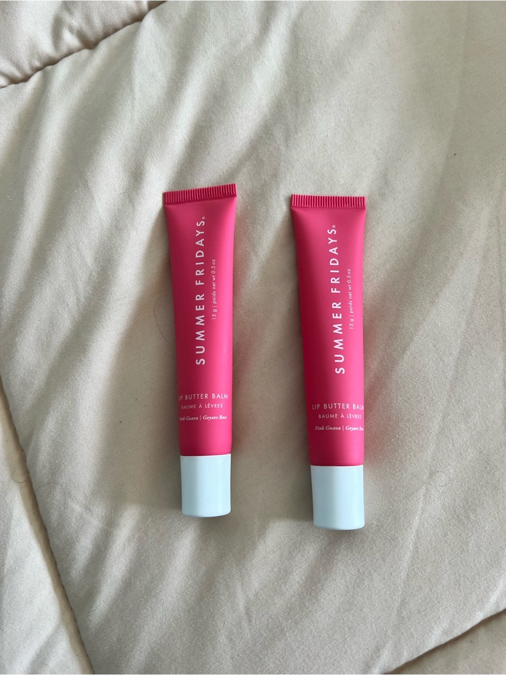 2 Summer Fridays Pink Guava Lip Balm